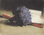 Edouard Manet Le bouquet de Violettes (mk40) Norge oil painting reproduction